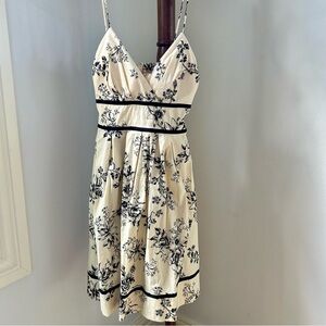 Maurice’s - Size 3/4 Cream and Black Dress